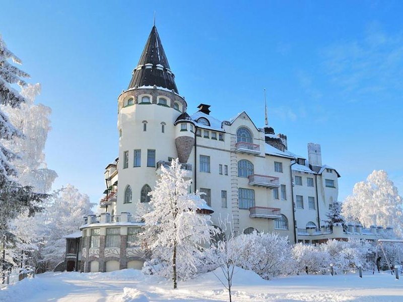 Отель Imatran Valtionhotelli.